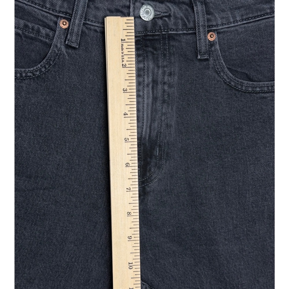 NWT Old Navy Jeans Womens 12 Tall Gray High-Rise Barrel Leg Baggy Denim - Picture 13 of 13